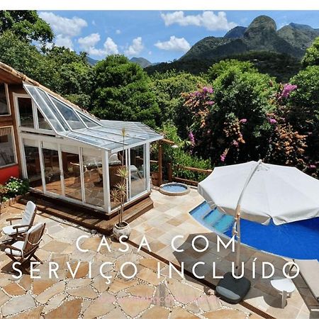 Casa Maria Comprida, Servico Incluido, Linda Vista Petrópolis Exteriér fotografie