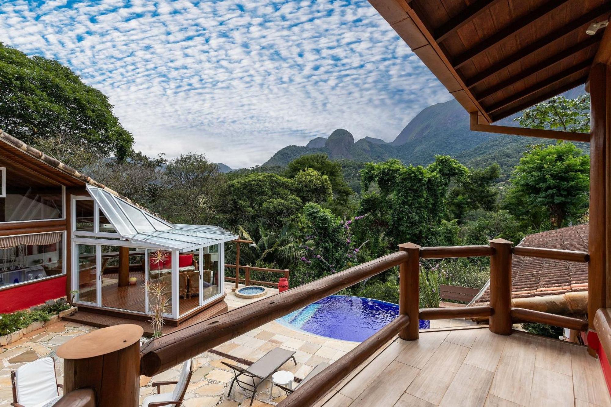 Casa Maria Comprida, Servico Incluido, Linda Vista Petrópolis Exteriér fotografie